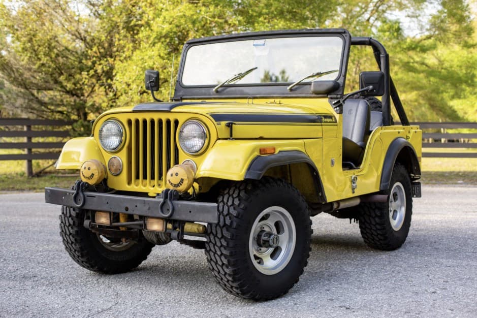 1971 Jeep CJ-5 sold for $7,500