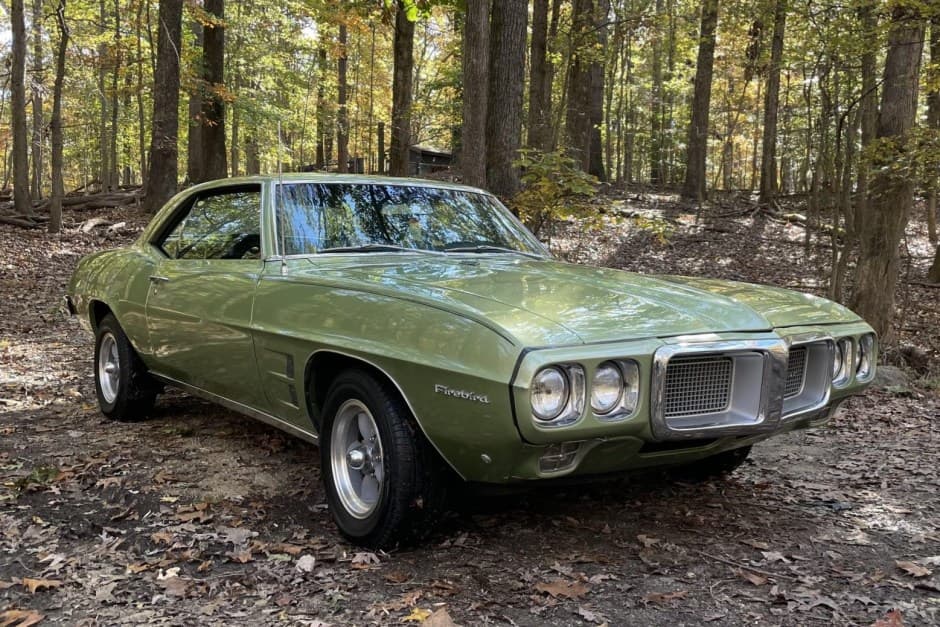 1969 Pontiac Firebird (1967-1969) sold for $18,250