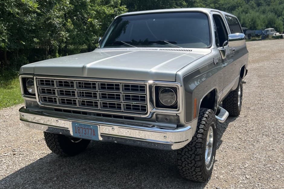 1977 Chevrolet K5 Blazer 1973-1991 sold for $37,327