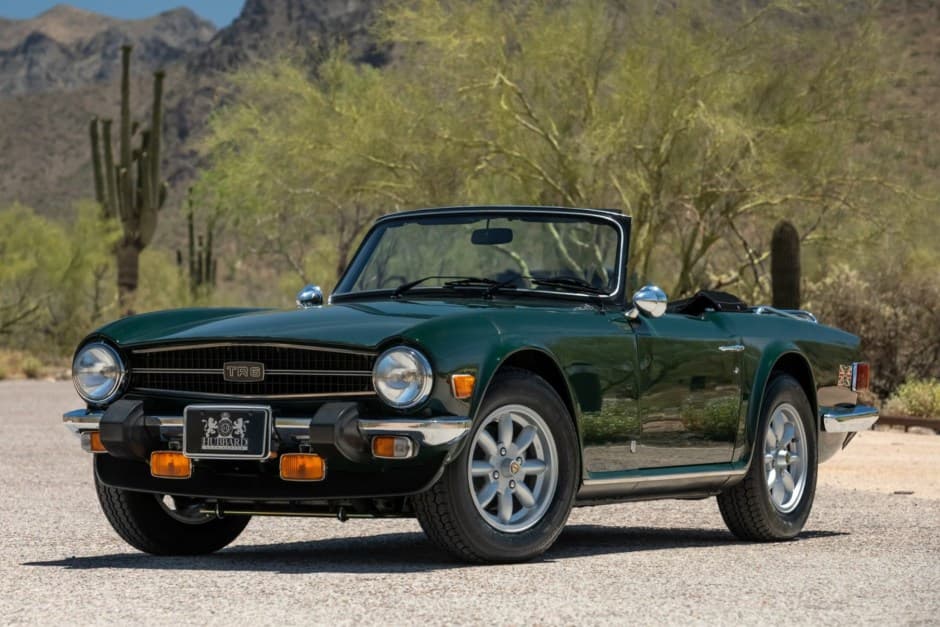 1975 Triumph TR6 sold for $33,500
