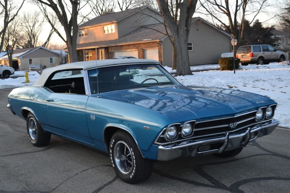 1969 Chevrolet Chevelle sold for $66,000
