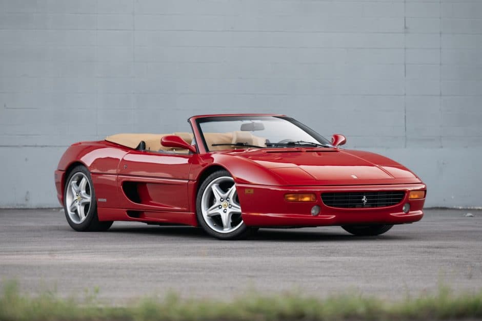 1997 Ferrari F355 sold for $83,100