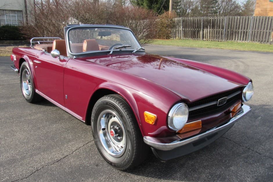 1972 Triumph TR6 sold for $20,000