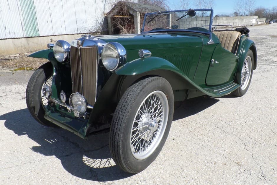 1948 MG TC sold for $28,500