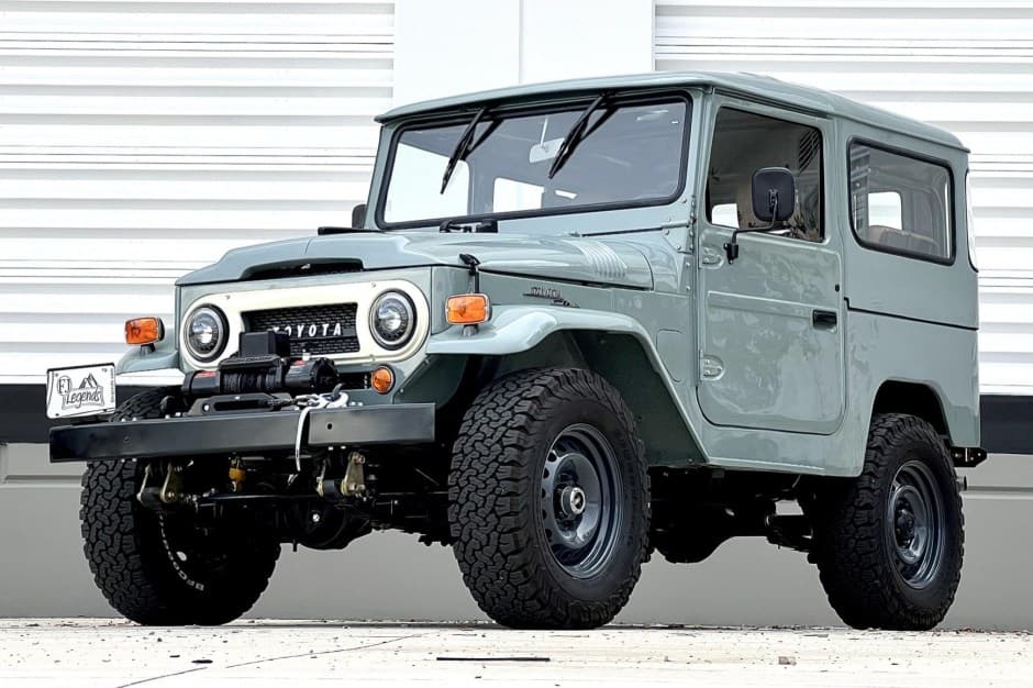 1967 Toyota Land Cruiser FJ40 sold for $57,000