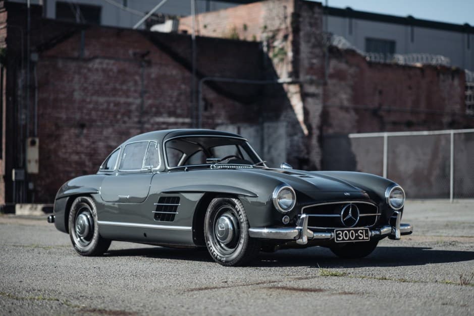 1956 Mercedes-Benz 300SL Gullwing & Roadster sold for $1,234,567