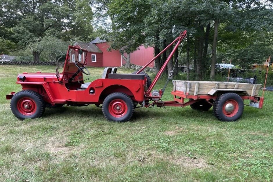 1947 Willys CJ-2A sold for $22,500