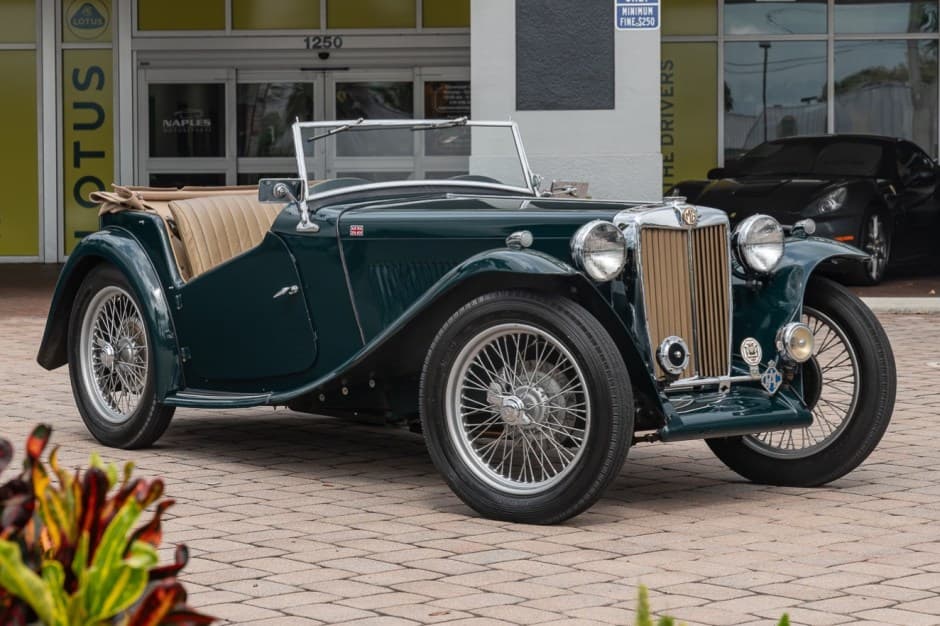 1949 MG TC sold for $31,200