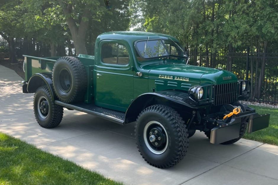 1948 Dodge Power Wagon sold for $65,000