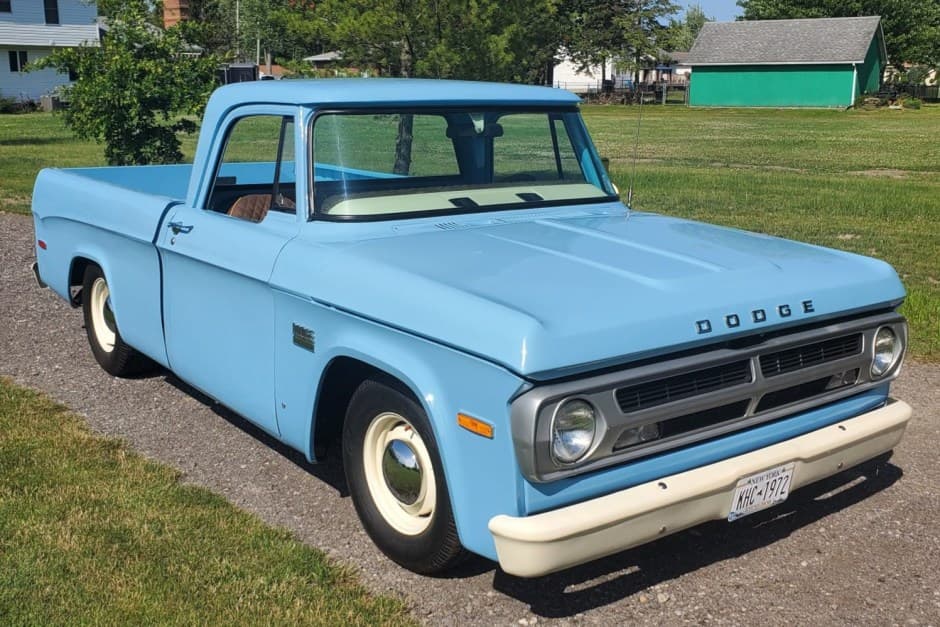 1971 Dodge D-Series (1965-1971) sold for $34,150