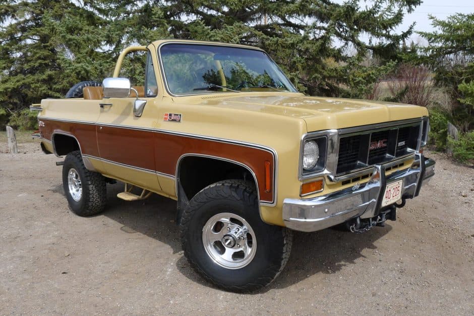 1973 GMC Jimmy (1973-1991) sold for $23,000
