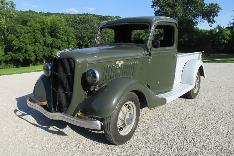 1936 Ford Pickup 1935-1936 sold for $7,700