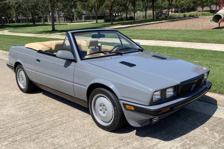 1989 Maserati Biturbo sold for $13,321
