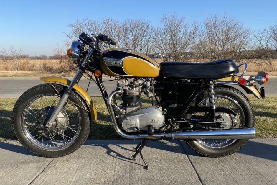 1971 Triumph Bonneville T120 sold for $3,700