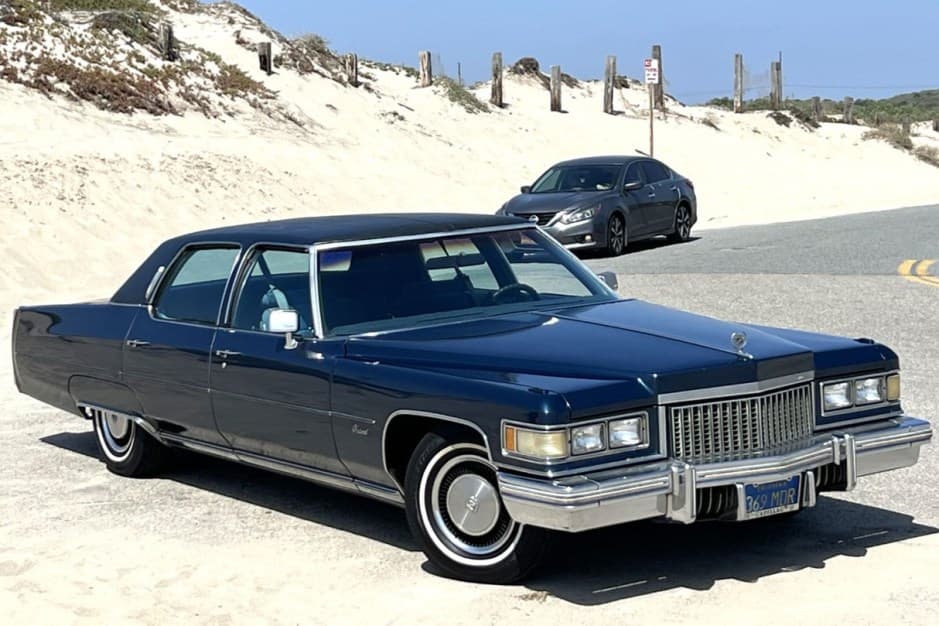 1975 Cadillac Brougham sold for $9,400