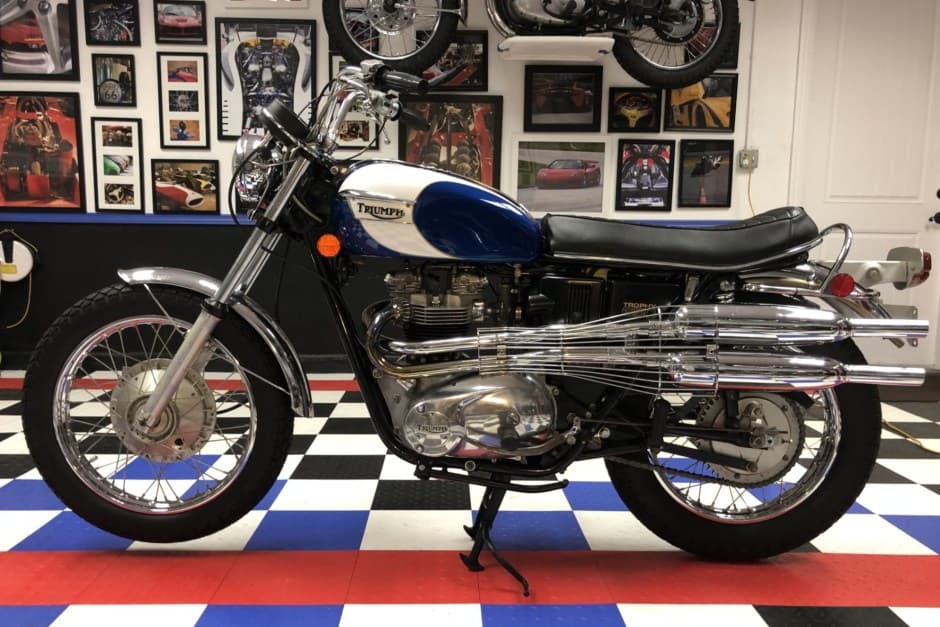 1971 Triumph Trophy sold for $7,500
