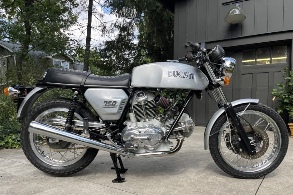 1974 Ducati 750GT sold for $14,500