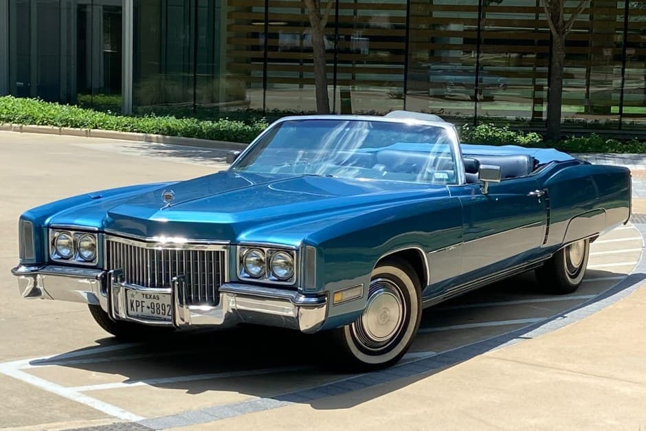 1972 Cadillac Eldorado sold for $16,750