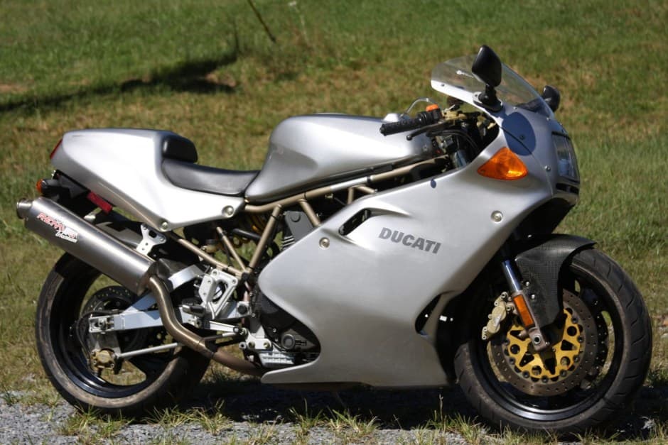 1998 Ducati 750, 800, 900, & 1000 Supersport (1988-2007) sold for $10,500