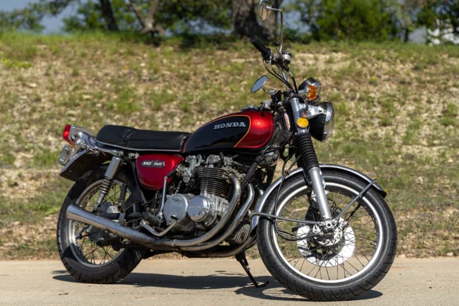 1974 Honda CB500 Four & CB550 sold for $2,700