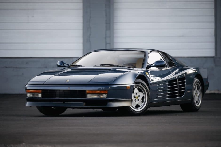 1989 Ferrari Testarossa sold for $193,000