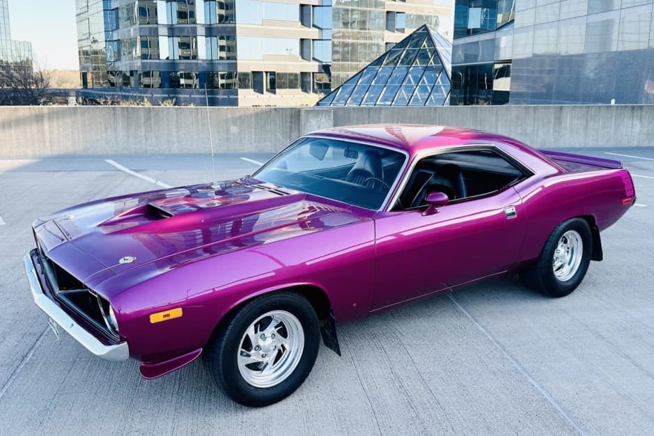 1973 Plymouth Barracuda sold for $27,700