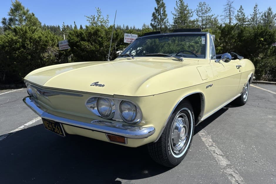 1965 Chevrolet Corvair (1965-1969) sold for $14,500