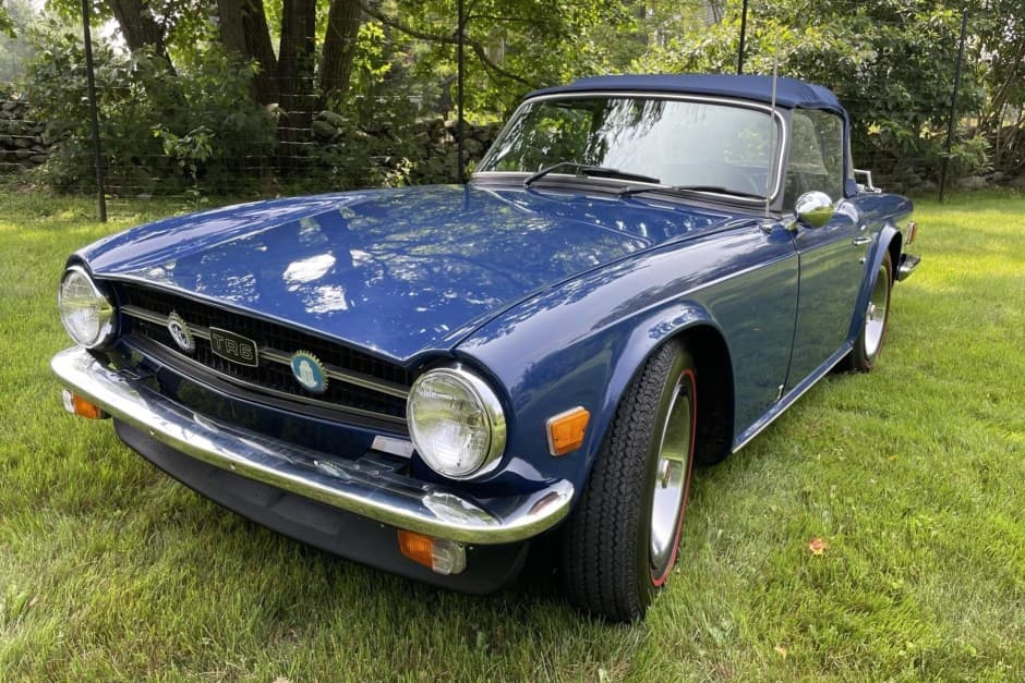 1976 Triumph TR6 sold for $18,000
