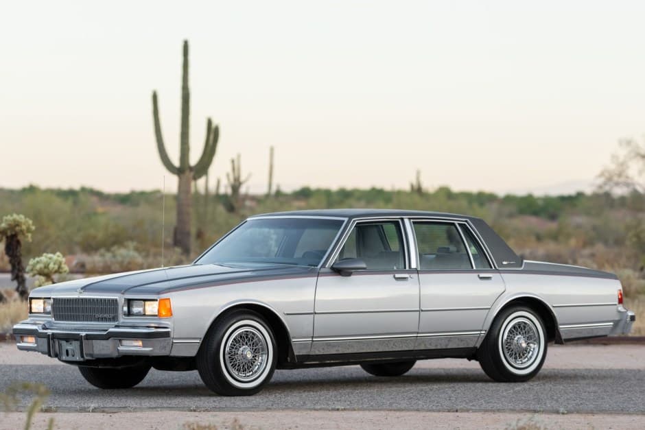 1986 Chevrolet Caprice sold for $25,200