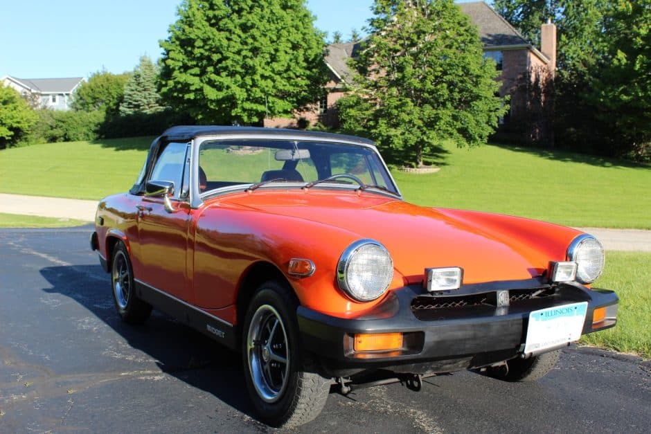 1978 MG Midget sold for $4,523
