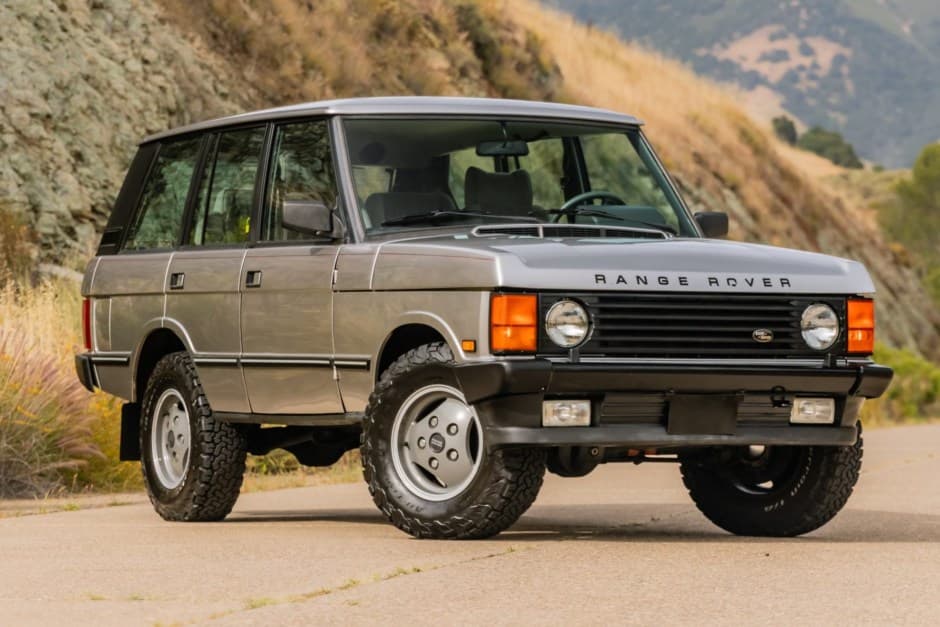 1988 Land Rover Range Rover Classic sold for $41,500
