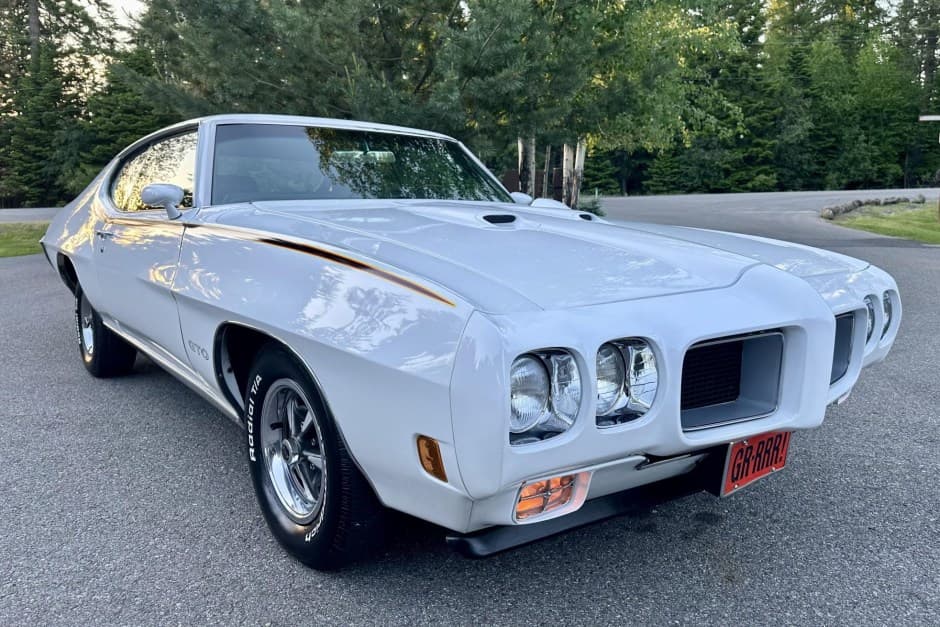 1970 Pontiac GTO sold for $62,000