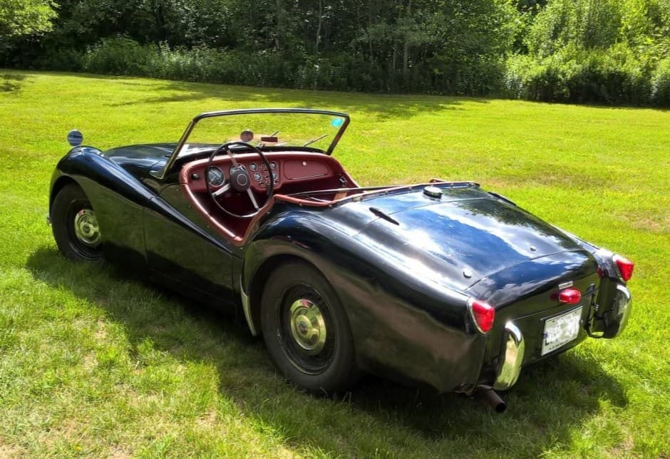 1955 Triumph TR2 sold for $30,000