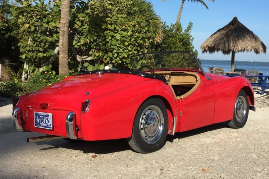 1954 Triumph TR2 sold for $30,250