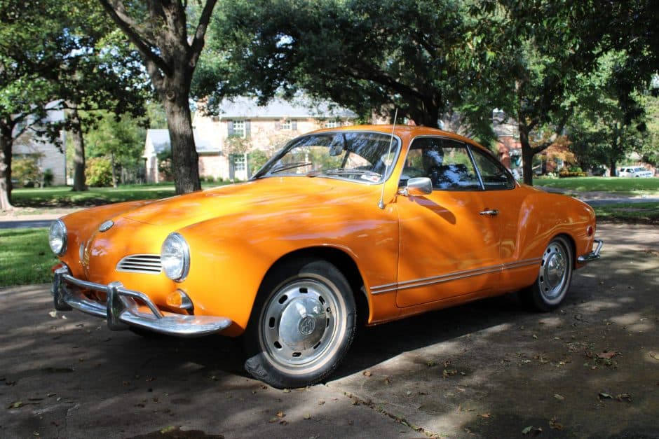 1968 Volkswagen Karmann Ghia sold for $10,250