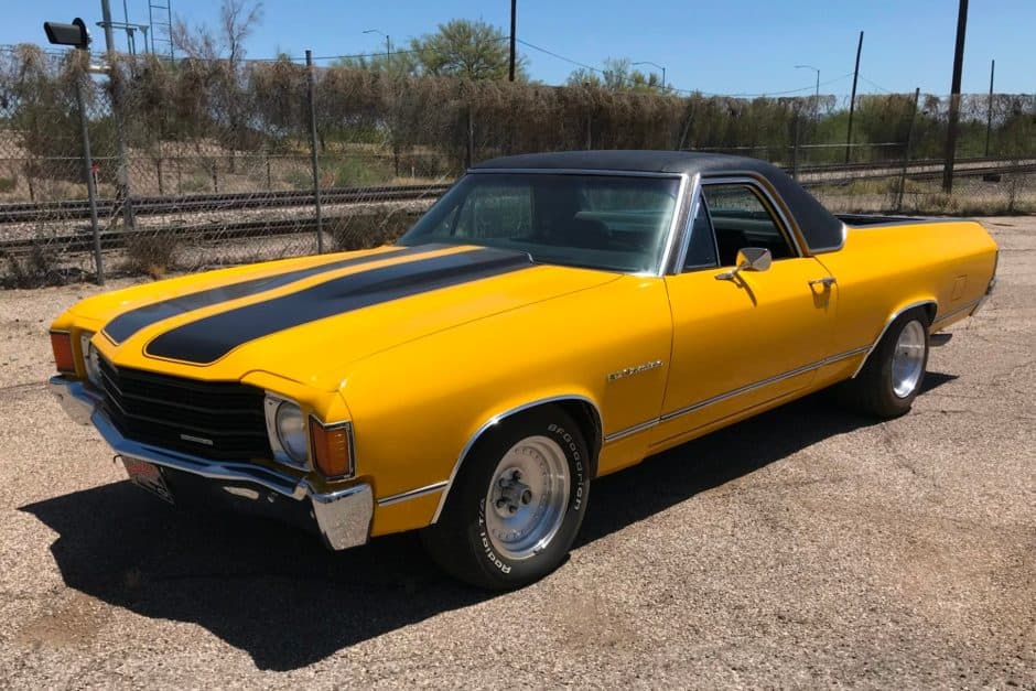 1972 Chevrolet El Camino sold for $9,700