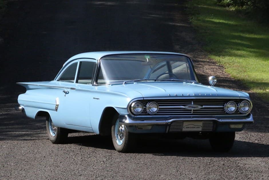 1960 Chevrolet Biscayne sold for $28,000
