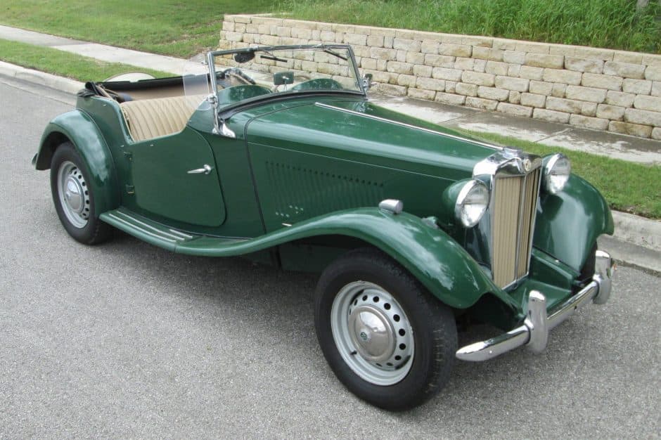 1953 MG TD sold for $11,250