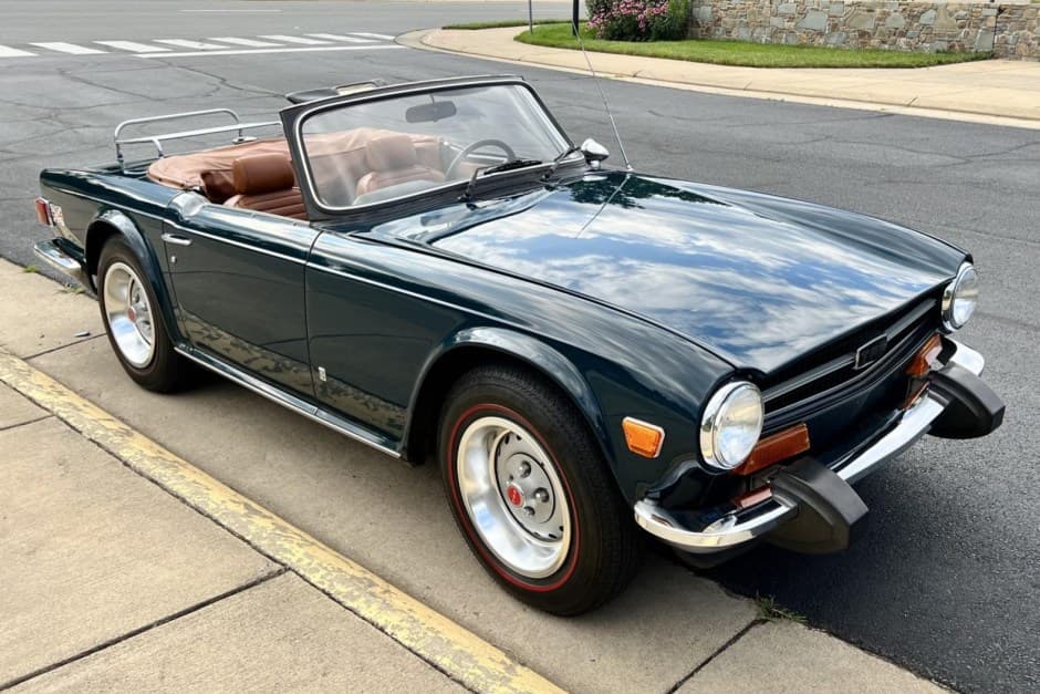 1974 Triumph TR6 sold for $22,053