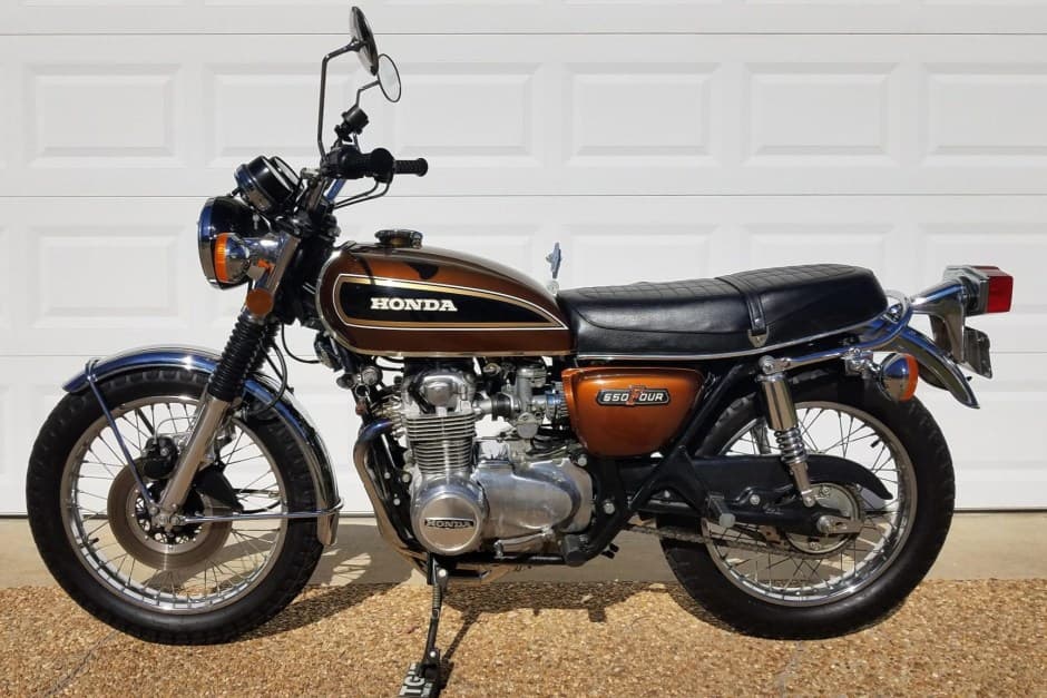 1976 Honda CB500 Four & CB550 sold for $5,401