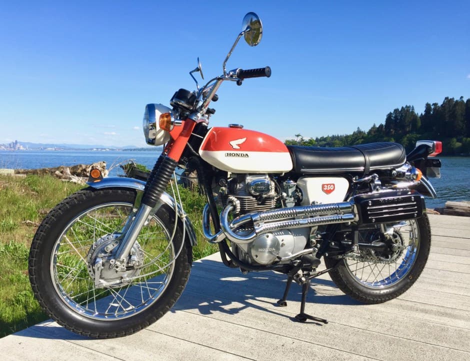 1969 Honda CB350 & CL350 sold for $5,500