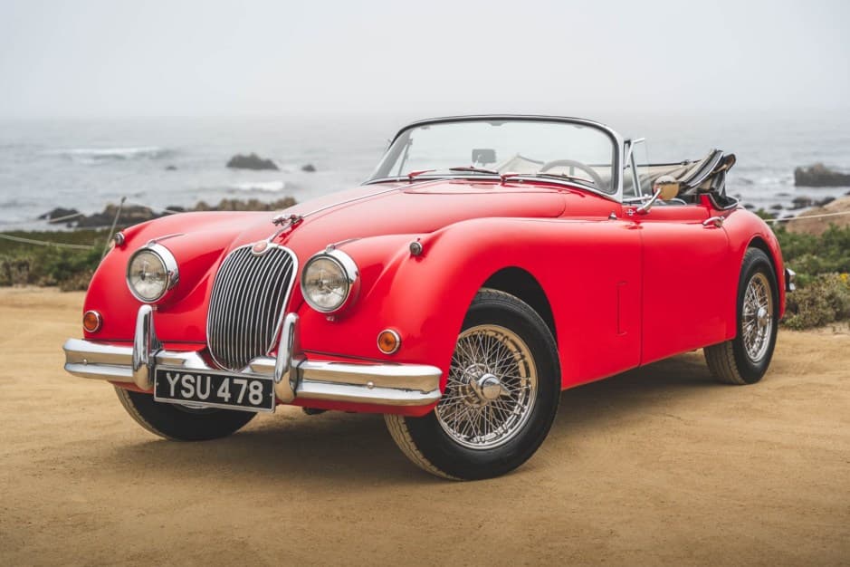 1957 Jaguar XK150 sold for $50,250
