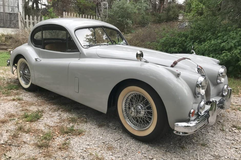 1956 Jaguar XK140 sold for $46,500