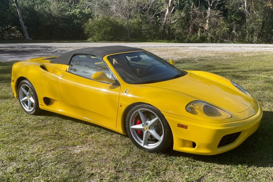 2003 Ferrari 360 sold for $87,000