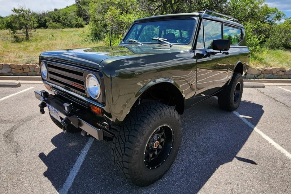 1974 International Harvester Scout sold for $52,000
