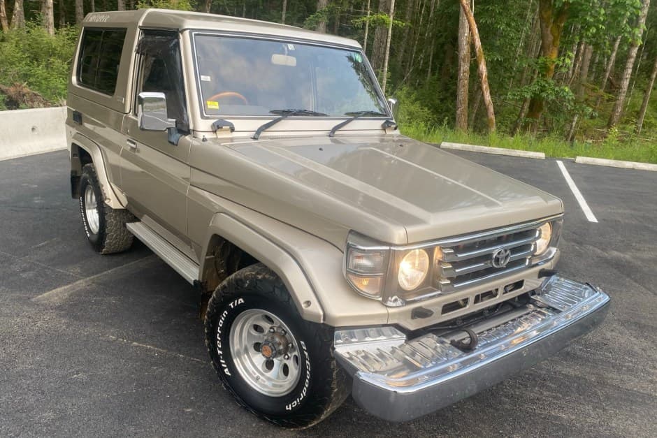 1997 Toyota Land Cruiser 70-Series sold for $21,000
