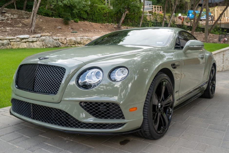 2017 Bentley Continental GT sold for $140,000