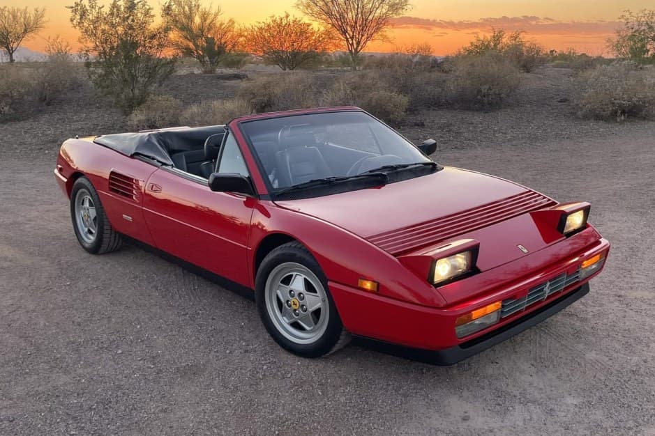 1989 Ferrari Mondial sold for $62,000