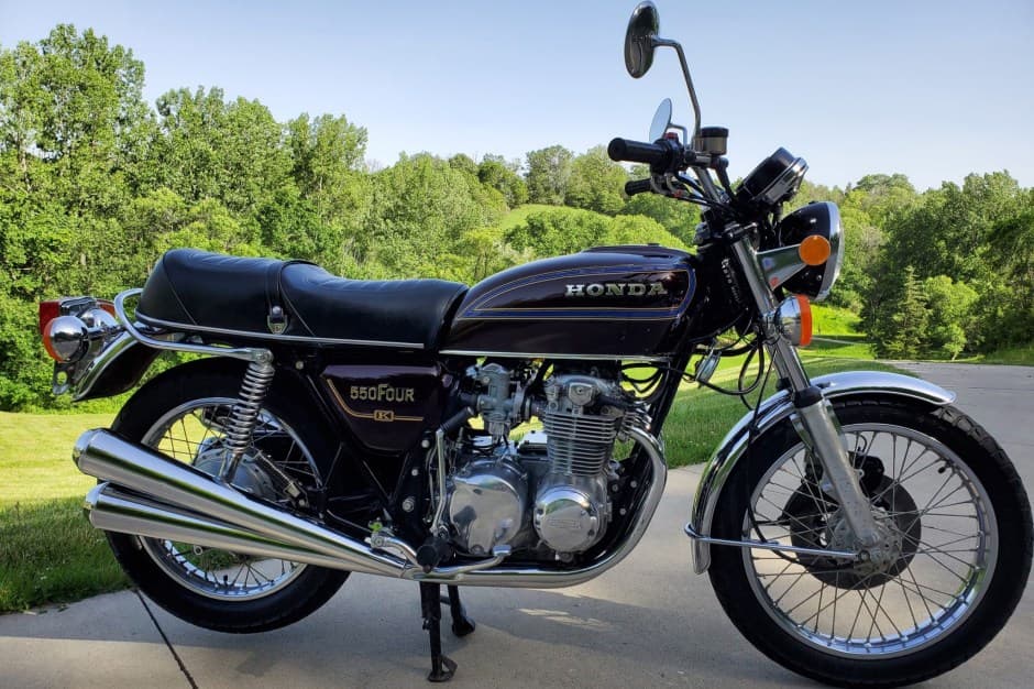 1978 Honda CB500 Four & CB550 sold for $3,225