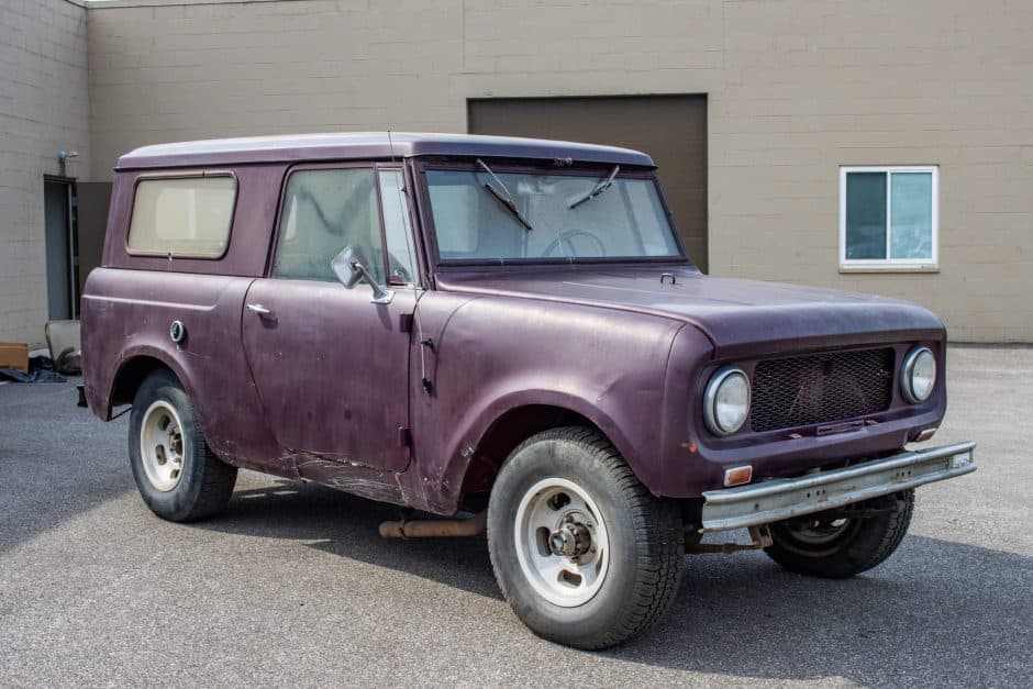 1965 International Harvester Scout sold for $7,500